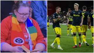 Sheffield Fan Causes Stir After She Was Spotted Reading Book During 8:0 Defeat vs Newacastle