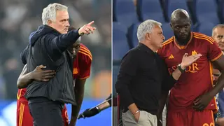 Romelu Lukaku and Jose Mourinho Share Heartwarming Moment After Roma Star’s Late Winner vs Lecce