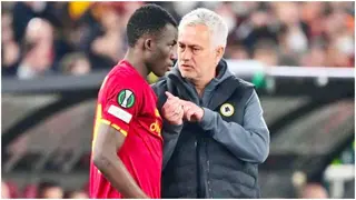 Ghanaian Forward Afena Gyan Pens Heartwarming Message to Mourinho and Roma as He Says His Goodbyes