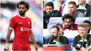 Dejected Mohamed Salah leaves the pitch fuming after getting substituted