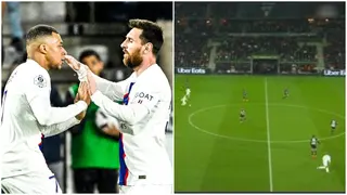 Watch: Messi's majestic assist for Mbappe goes viral
