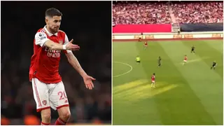 Jorginho: Arsenal midfielder scores bizarre own goal during friendly vs Nurnberg