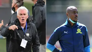 Clapbacks Continue, Hugo Broos Slams Rulani Mokwena for Bafana Bafana Criticism