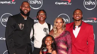 Bronny James Seen With Dad LeBron and Family for the First Time Since Suffering Cardiac Arrest