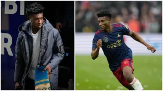 Ajax Ace Mohammed Kudus Spotted With Praying Mat before Feyenoord Clash