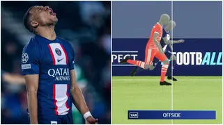 Official VAR image shows Kylian Mbappe's equalizer was correctly ruled out for offside