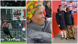 Victor Boniface’s Grandmother Chants His Name After Watching Him Score Against Dortmund, Video