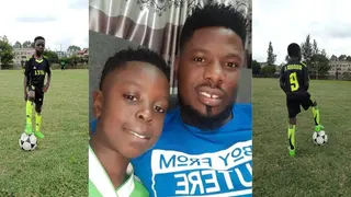 My Son Says He'll Be a Better Footballer Than Myself, Allan Wanga