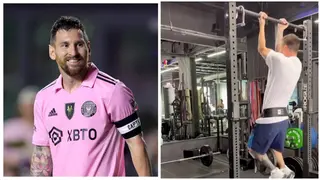 Video Shows Lionel Messi Working Hard in The Gym During MLS Offseason