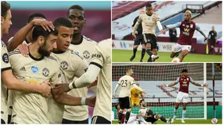 Greenwood, Bruno Fernandes shine as Man United stun Aston Villa 3-0