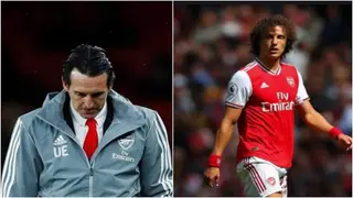 Arsenal centre back David Luiz profusely apologises to Unai Emery hours after sacking