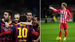 Griezmann Surprises Fans As He Names Barcelona Midfield Legend in Ultimate Striker Pick: Video