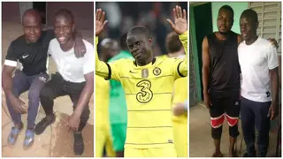 N’golo Kante: Photos of Chelsea Midfielder Interacting with Residents in Native Mali Go Viral