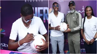 Oshoala becomes Multichoice ambassador, explains how nickname 'Agba Baller' became popular at Barca