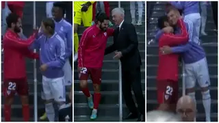 Heartwarming Video of Real Madrid Stars Greeting Ex Teammate Isco in the Tunnel Before Sevilla Game Spotted