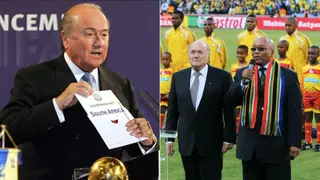 Former FIFA President Sepp Blatter Believes Africa Won't Host Another World Cup in His Lifetime