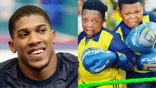 Actors Osita Iheme and Chinedu Ikedieze Call Out Anthony Joshua As They Show Off Boxing Skills