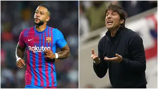 Antonio Conte Eyes Sensational Swoop for Barcelona Outcast Memphis Depay As He Continues Tottenham Revolution