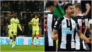 Arsenal's Champions League hopes fall apart after a crushing defeat to Newcastle