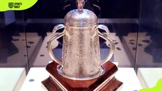 Which is the oldest sports trophy and when was it made?