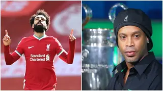 Mohamed Salah: Former Barcelona player Ronaldinho advises Liverpool ace on contract standoff