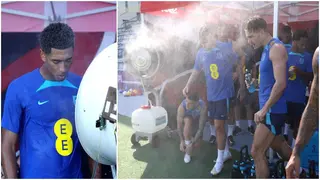 World Cup 2022: Watch England Players Cool Off As Extremely Hot Temperatures Hit Qatar