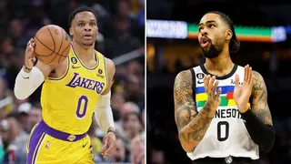 Lakers agree to trade Westbrook, land Russell, Beasley and Vanderbilt in blockbuster 3-team deal
