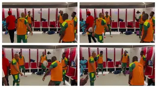 Talent Does Not Die: Senegalese legends put on superb keepy uppy show before stadium inauguration