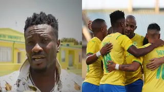 Asamoah Gyan Drops Goodwill Message to Mamelodi Sundowns for Their CAF CL Campaign; Video Drops