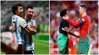 Football Fans Argue Over Messi and Ronaldo Pitch Invasion, Claim One Was Staged