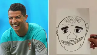 Cristiano Ronaldo’s funny sketch of Pepe triggers hilarious fan reactions again