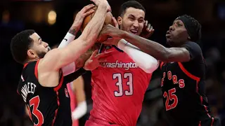 Kyle Kuzma starts hot in Washington Wizards’ win over the Toronto Raptors