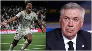 Carlo Ancelotti sets goal target for Bellingham as Real Madrid nets 5th La Liga goal