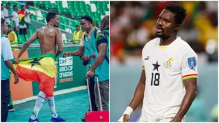 Daniel Amartey: Black Stars defender strips to his underwear after Mozambique draw
