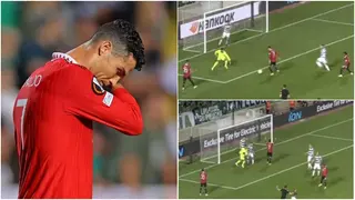 Cristiano Ronaldo slammed for big miss during Man United clash vs Omonia in the Europa League