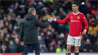 Manchester United fans celebrate following Ralf Rangnick’s latest comment on Cristiano Ronaldo