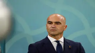 Who is Roberto Martínez, Belgium's head coach for the World Cup?