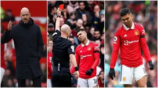 Why Casemiro will miss 4 games, not 3, after his red card vs Southampton
