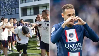 Neymar Bids Emotional Farewell to PSG Teammates After Al Hilal Move, Video