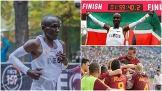 INEOS 1:59 Challenge: AS Roma forced to tweet in Swahili after viral Eliud Kipchoge post