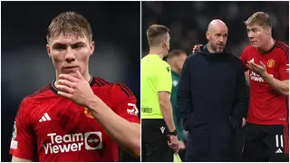 Rasmus Hojlund speaks on Man United players' feelings towards Ten Hag after latest defeat