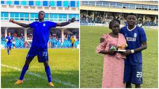 Shooting Stars Player Shares Emotional Moment With Mother After Winning NPFL Player of Season Award