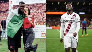 Rikke Hermine: Boniface's girlfriend shares comforting social media post after Europa League loss