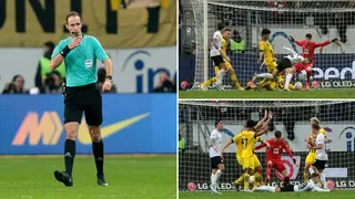 Eintracht Frankfurt denied penalty against Borussia Dortmund, referee admits that he made a mistake
