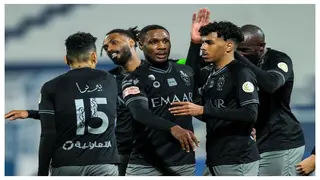 Excitement as Super Eagles forward Odion Ighalo scores on debut for new Saudi Club Al-Hilal