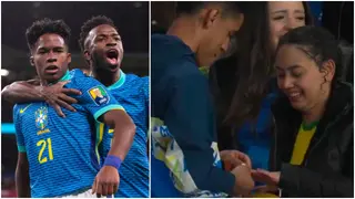 England vs Brazil: Couple gets engaged at Wembley as Endrick steals show