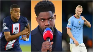 Former Man City defender Micah Richards picks Kylian Mbappe over Erling Haaland due to his "all round game"