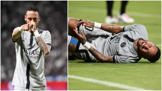 Neymar: Fans react after appalling video shows PSG star going down in penalty area with no touch from opponent