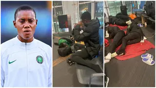 Falconets goalkeeper opens up on heartbreaking return trip that saw them sleep at Istanbul Airport