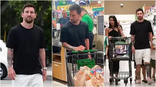 Lionel Messi casually goes shopping at store in Miami